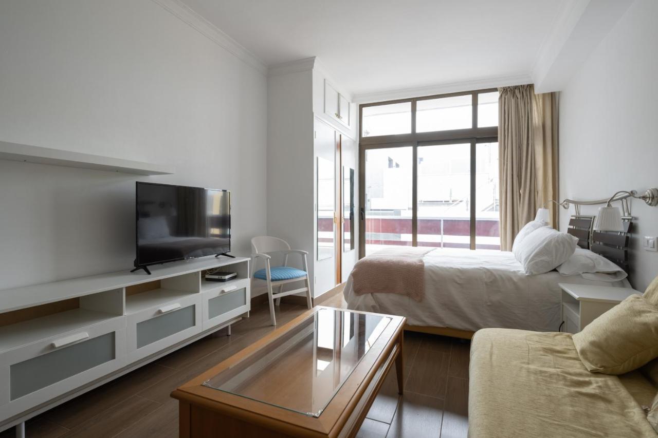 Estudio Con Vistas Al Mar En Las Canteras Las Palmas de Gran Canaria Exterior foto