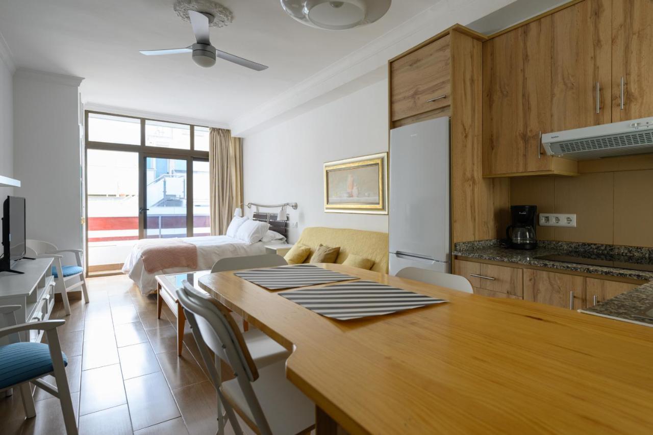 Estudio Con Vistas Al Mar En Las Canteras Las Palmas de Gran Canaria Exterior foto