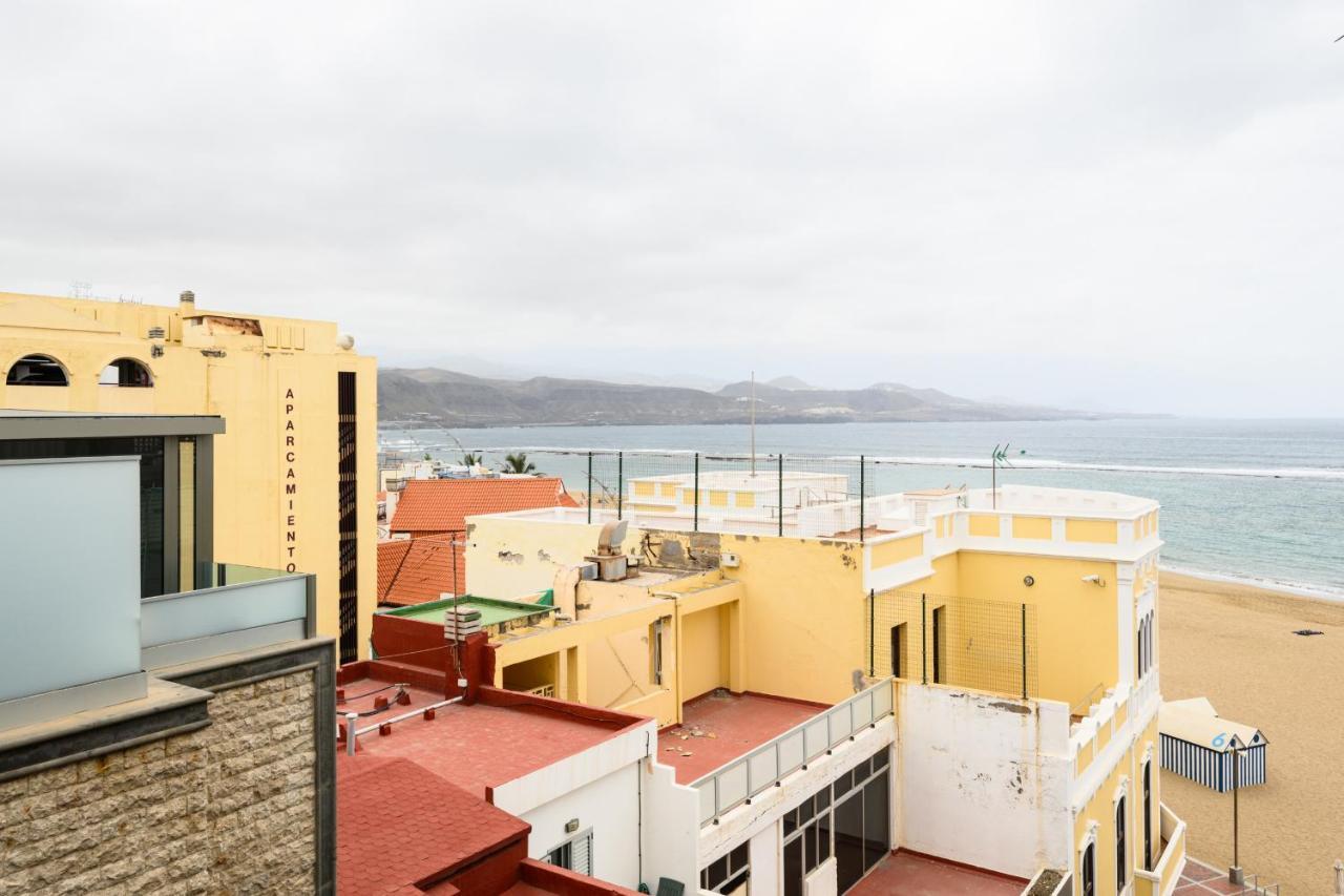 Estudio Con Vistas Al Mar En Las Canteras Las Palmas de Gran Canaria Exterior foto