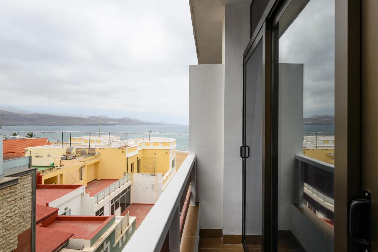 Estudio Con Vistas Al Mar En Las Canteras Las Palmas de Gran Canaria Exterior foto